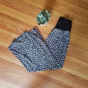 Black & White Maxi Skirt - S